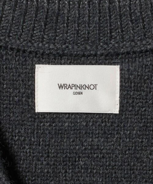 WRAPINKNOT（ラッピンノット） ベスト ジレ 「WRAPINKNOT」ニット