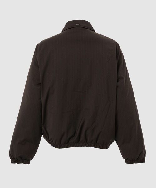 OUR LEGACY ボア襟付き黒 ナイロンジャケット 50 Our Legacy（アワーレガシー） コート ジャケット OUR LEGACY AVENUE