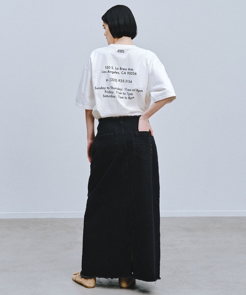 「AMERICAN RAG CIE」 半袖Tシャツ LARGE ホワイト レディース_画像5