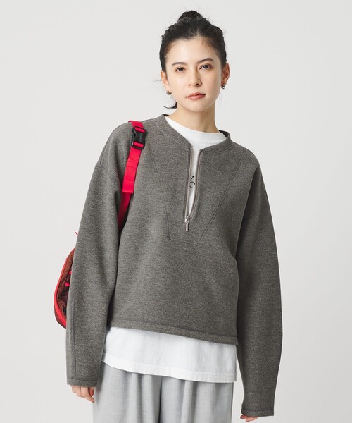 BEAUTY＆YOUTH UNITED ARROWS tシャツ ダンボール ハーフジップ プル