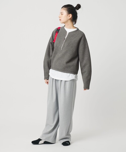 BEAUTY＆YOUTH UNITED ARROWS tシャツ ダンボール ハーフジップ プル