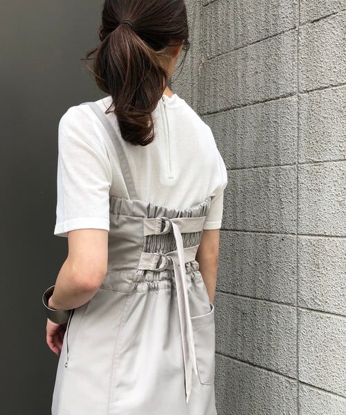 「&g'aime」 キャミソールワンピース FREE ブラック レディース_画像3