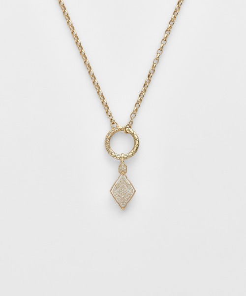 agete（アガット） チャーム K10ダイヤモンドチャーム（0.08ct