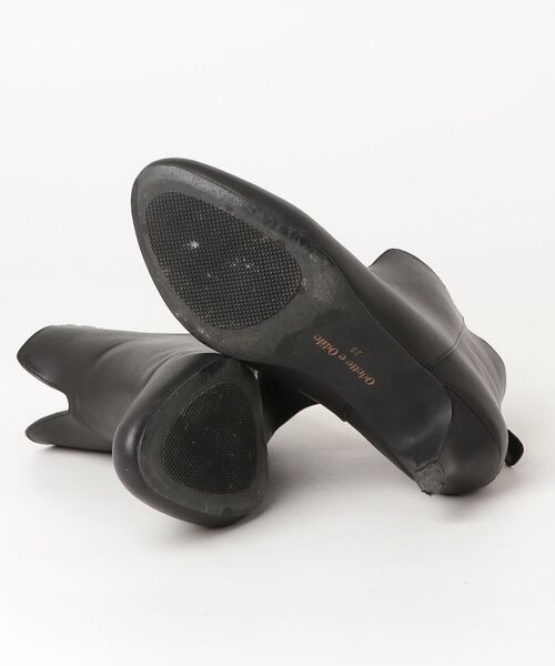 「ODETTE E ODILE」 ショートブーツ 23cm ブラック レディース_画像3