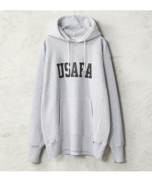 HOUSTON（ヒューストン） パーカー 22370 U.S.コットン USAFA プリント