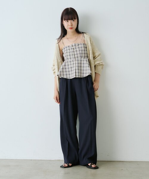 「WHIMSIC」 ニットカーディガン FREE ブルー レディース_画像8