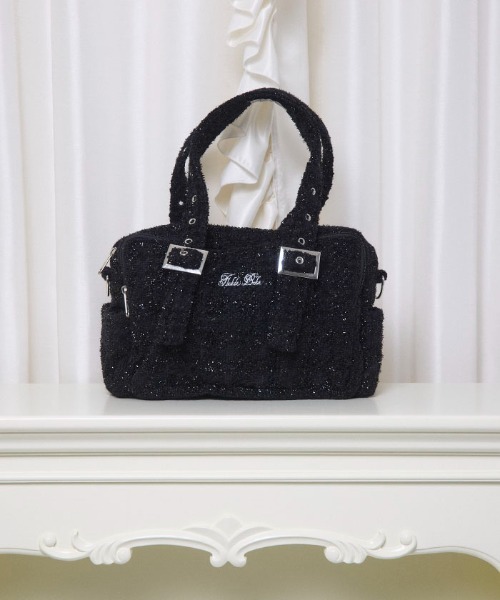 Fickle Bebe ショルダーバッグ バッグ ミニツイードショルダー