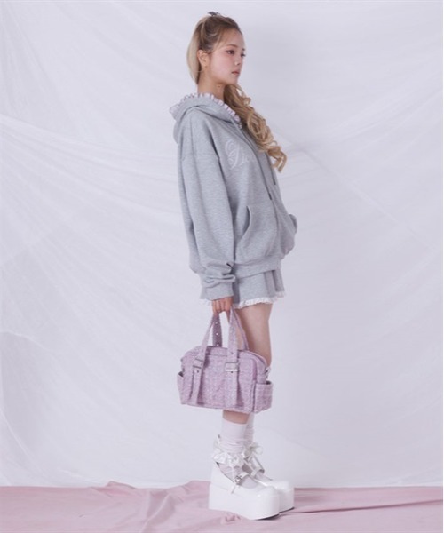 Fickle Bebe（フィクルベベ） ショルダーバッグ バッグ ミニツイード