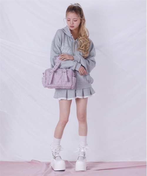 Fickle Bebe（フィクルベベ） ショルダーバッグ バッグ ミニツイード