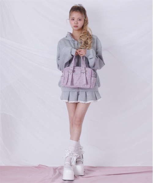 Fickle Bebe（フィクルベベ） ショルダーバッグ バッグ ミニツイード
