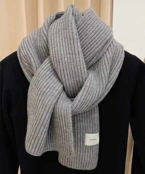 「sakishimatokyo」 マフラー FREE ボルドー レディース_画像2