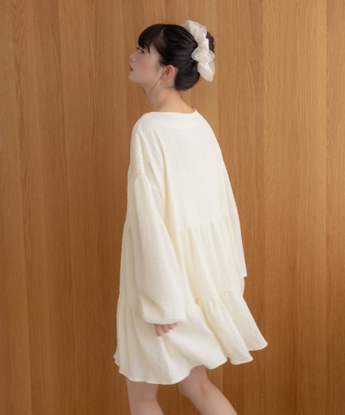 REMOON ワンピース ティアードチュニックワンピース : ZOZOTOWN Yahoo