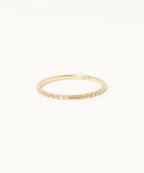 ete（エテ） リング 5号 イエローゴールド レディース : ZOZOTOWN