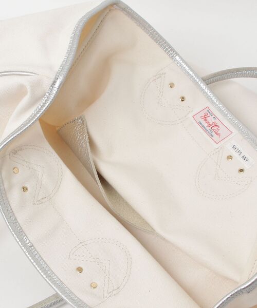 「YOUNG&OLSEN The DRYGOODS STORE」 トートバッグ ONE SIZE シルバー レディース_画像4
