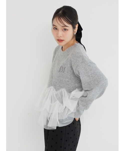 「jumelle」 長袖ニット MEDIUM アイボリー レディース_画像5