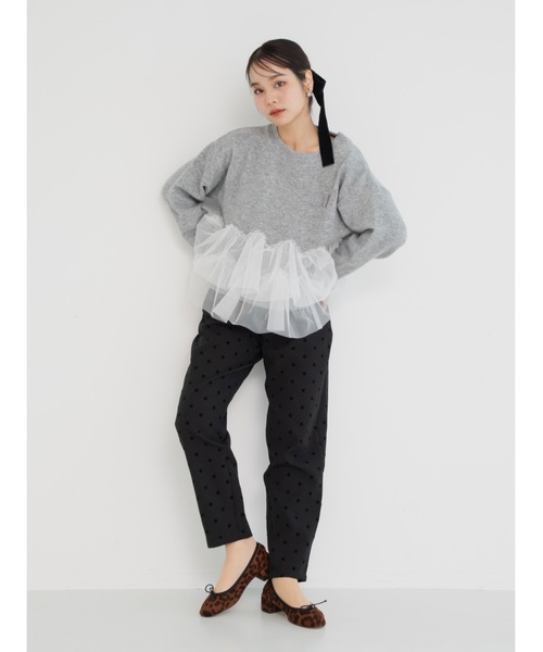 「jumelle」 長袖ニット MEDIUM アイボリー レディース_画像8