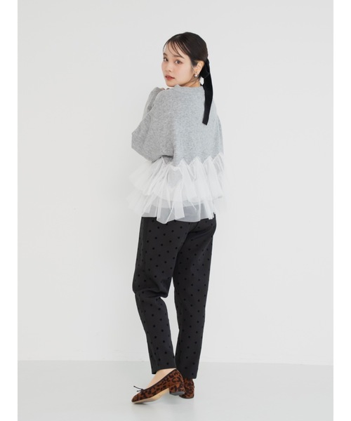 「jumelle」 長袖ニット MEDIUM アイボリー レディース_画像9