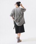 ブラウス シャツ 半袖 「7/31再値下げ」ボ...の詳細画像4