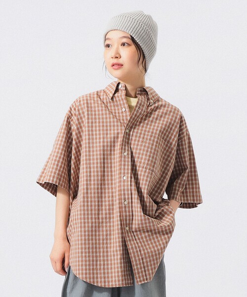 BEAMS BOY（ビームス ボーイ） ブラウス シャツ 半袖 「7/31再値下げ 