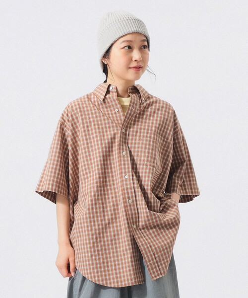BEAMS BOY（ビームス ボーイ） ブラウス シャツ 半袖 「7/31再値下げ