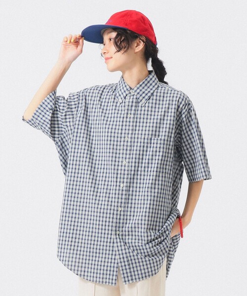 BEAMS BOY（ビームス ボーイ） ブラウス シャツ 半袖 「7/16値下げ