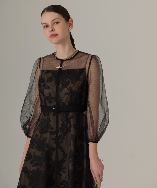 Leja コンビワンピース Leja（レジャ） コンビワンピース SMALL ベージュ レディース