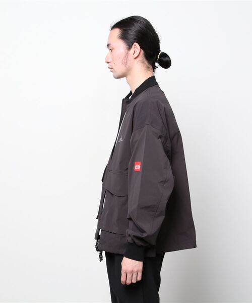「Manhattan Portage」 ブルゾン M グレー メンズ_画像2