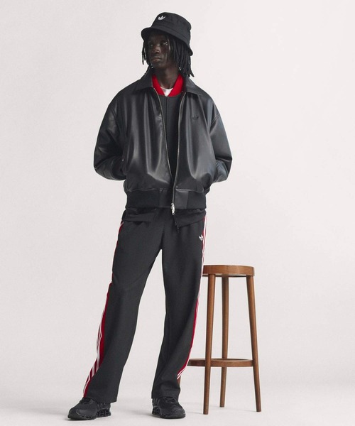 adidas（アディダス） ワイドパンツ スウェットパンツ ジャージ メンズ