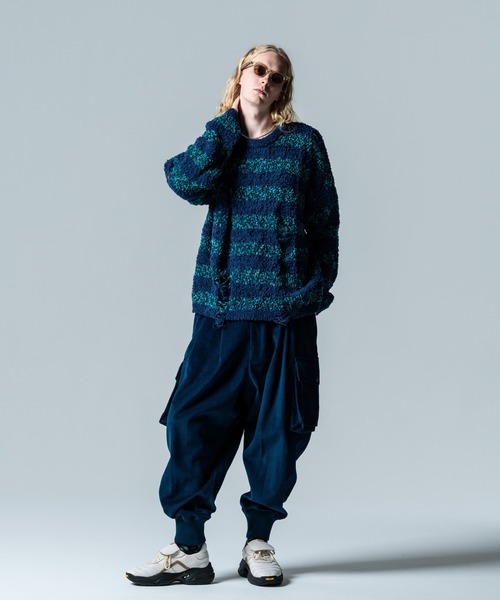 「glamb」 長袖ニット S ホワイト メンズの画像