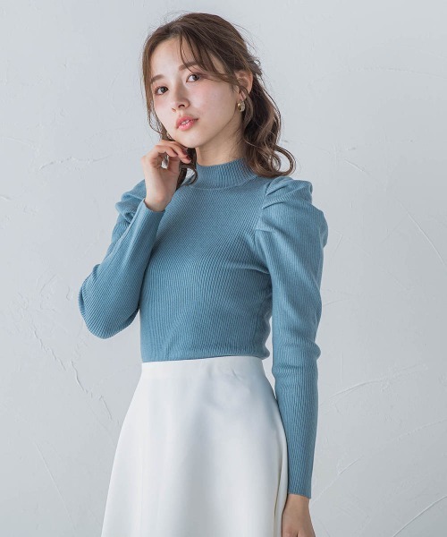 「QUEENS COURT」 長袖ニット M ピンク レディース_画像5