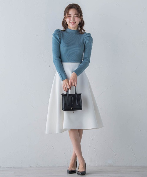 「QUEENS COURT」 長袖ニット M ピンク レディース_画像7