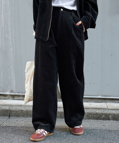 「MONO-MART」 コーデュロイパンツ L アイボリー メンズ_画像3