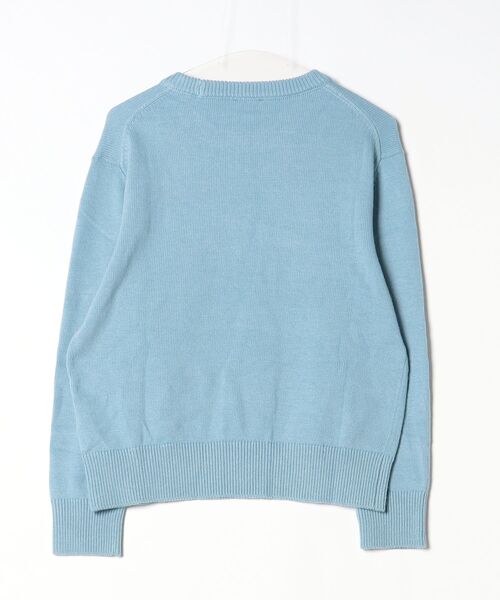「MARITHE + FRANCOIS GIRBAUD」 長袖ニット M ブルー メンズ_画像2