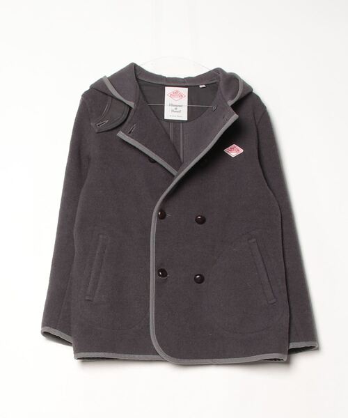 DANTON レディース ダウンジャケット サイズS チャコールグレー Danton（ダントン） ジャケット 38 グレー レディース : ZOZOTOWN