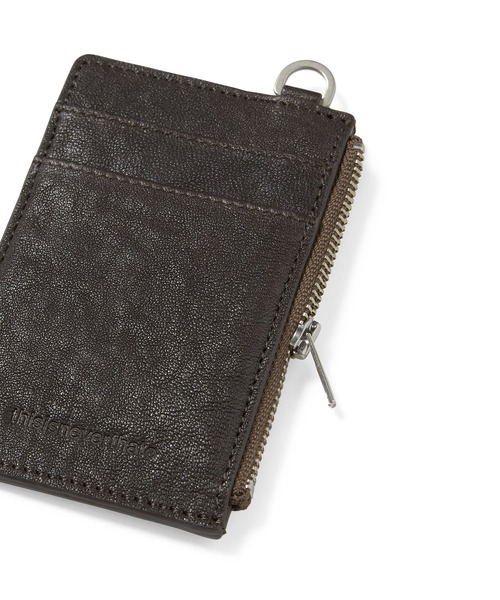 で*ん様 定価6万円 thisisneverthat Leather Overc thisisneverthat（ディスイズネバーザット） カードケース Leather