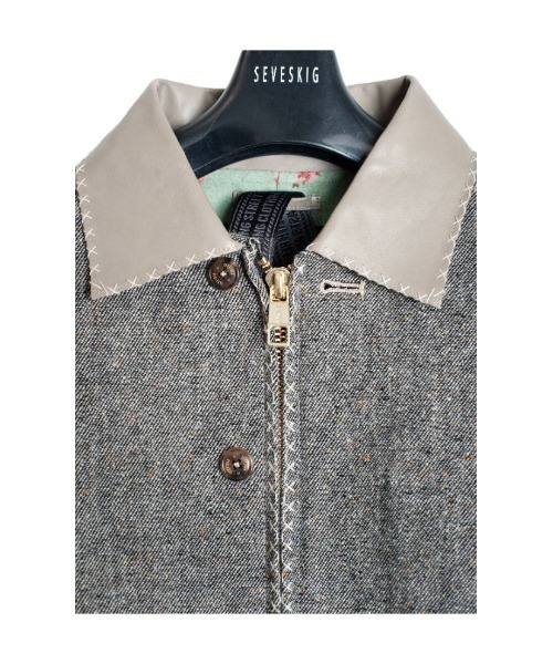 ブルゾン アウター seveskig/セブシグ/Carbon Folk Mexican Jacket メンズ レディースの画像