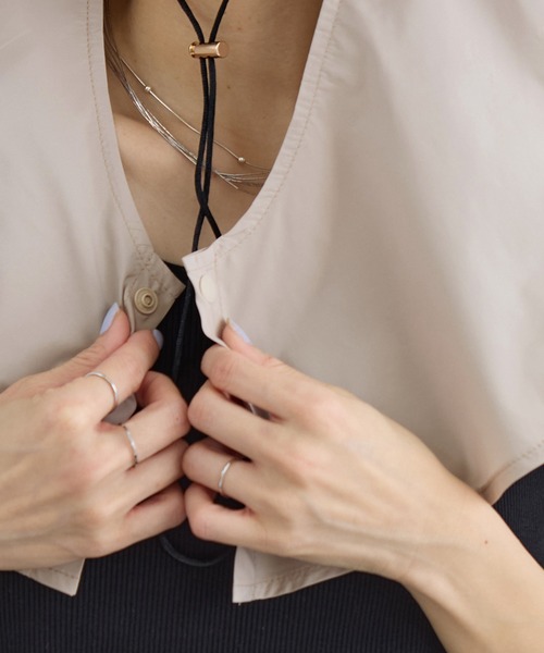 帽子 ハット 「WEB限定」2WAYレイヤーハット / UVカット・撥水・取り外し可 レディースの画像