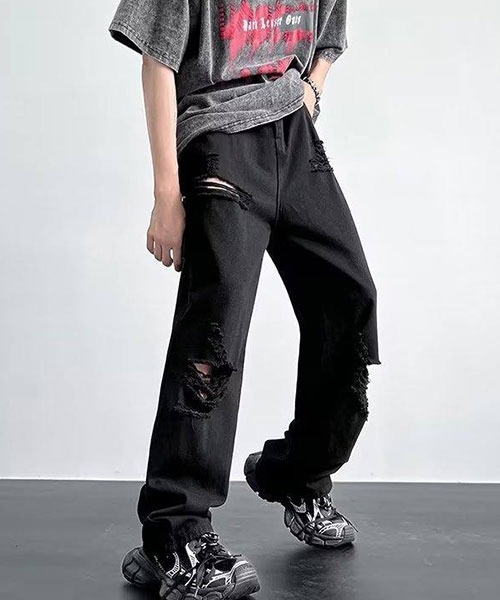「Shoowtime」 デニムパンツ X-LARGE ブルー メンズ_画像4