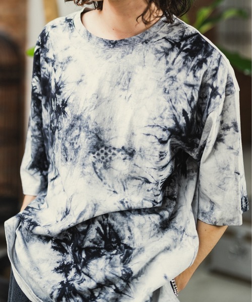 「Casper John」 半袖Tシャツ SMALL ブラック メンズ_画像3