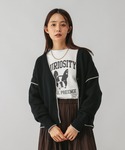 「GLOBAL WORK」 ニットカーディガン...の詳細画像3