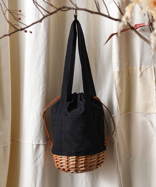 「folka」 かごバッグ ONESIZE ブラック レディース_画像7