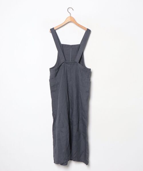 「fog linen work」 サロペットスカート - ネイビー レディース_画像2