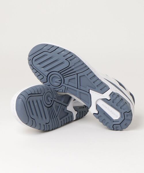 「New Balance」 ローカットスニーカー 23.0cm ホワイト×レッド メンズ_画像3