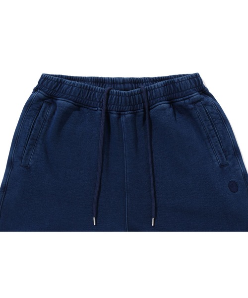 「A BATHING APE」 スウェットパンツ MEDIUM インディゴブルー メンズの画像