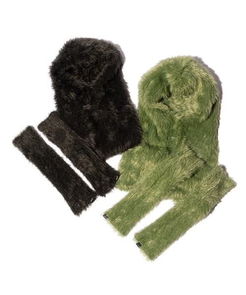glamb（グラム） アームカバー Fur Arm Cover ＆ Hood Set / ファー