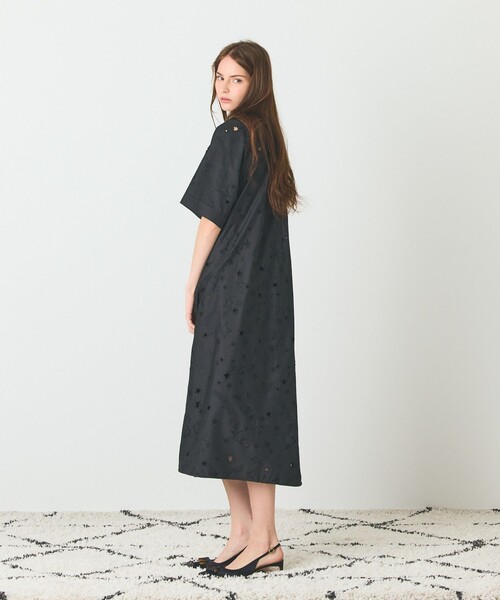 GRACE CLASS シャツワンピース スターカットワークドレス : ZOZOTOWN