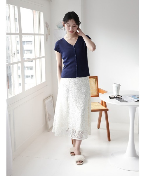 yukiemon レーススカート　fl5 fifth（フィフス） スカート レースフレアスカート : ZOZOTOWN Yahoo