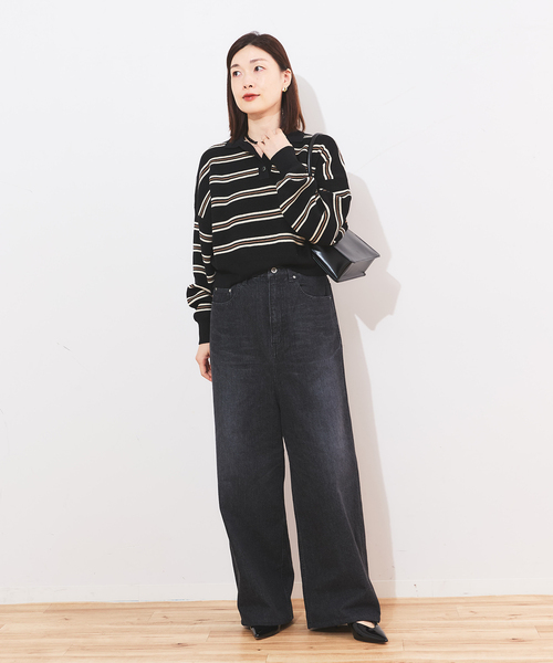 「journal standard L'essage」 デニムパンツ 38 ブルー系その他 レディース_画像2