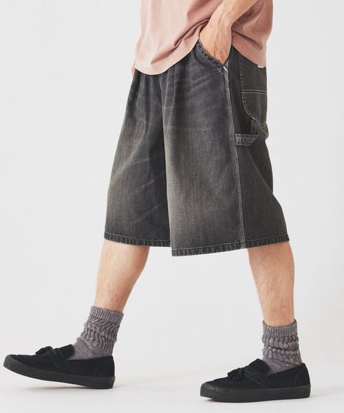 Lee（リー） ハーフパンツ ワイドパンツ パンツ 別注 バギー