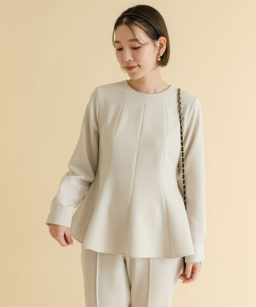 「F by ROSSO」 セットアップ 38 ネイビー レディース_画像4
